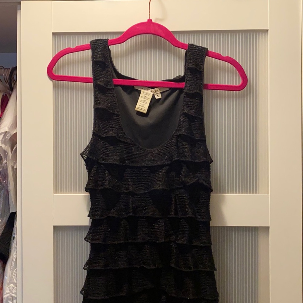 Max Studio Ruffled Mini Dress